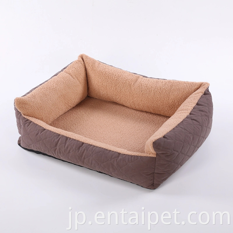 卸売り環境に優しい長方形の耐水性ペット犬の睡眠ベッド